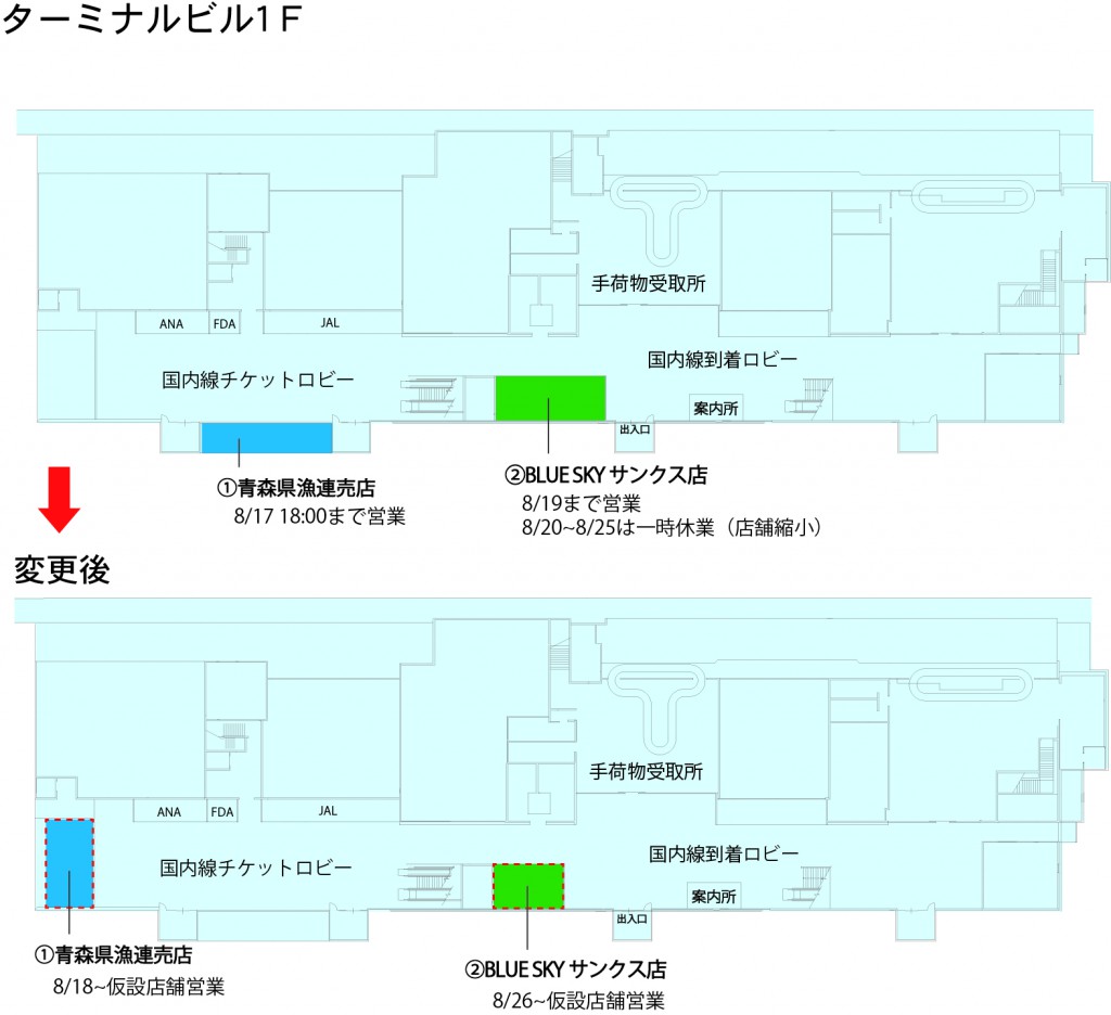 漁連&コンビニ仮設 - 20180815